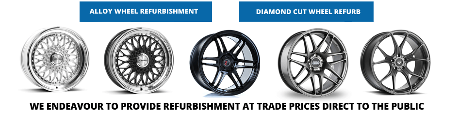 Alloy Wheel Refurbishment in Glasgow from only &pound;39, Diamond Cut Wheel Refurbishment in Glasgow from only &pound;79